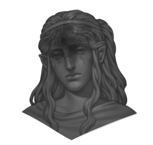 When El(drin) removes the silver mask, Eluviel's face is revealed!.png