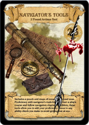 we gave Ezra a navigator set & returned their arrow, Danzig's blood still coating it