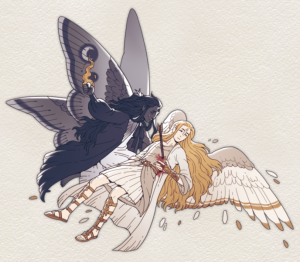Eluvelon dies in Eluviel's arms.png