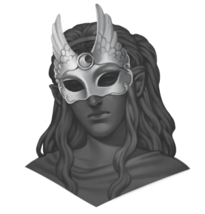The face of the central statue in the cavern.png