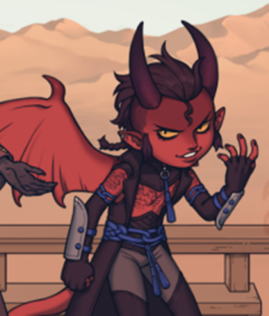 Virgil, chibified for the NPC group portrait